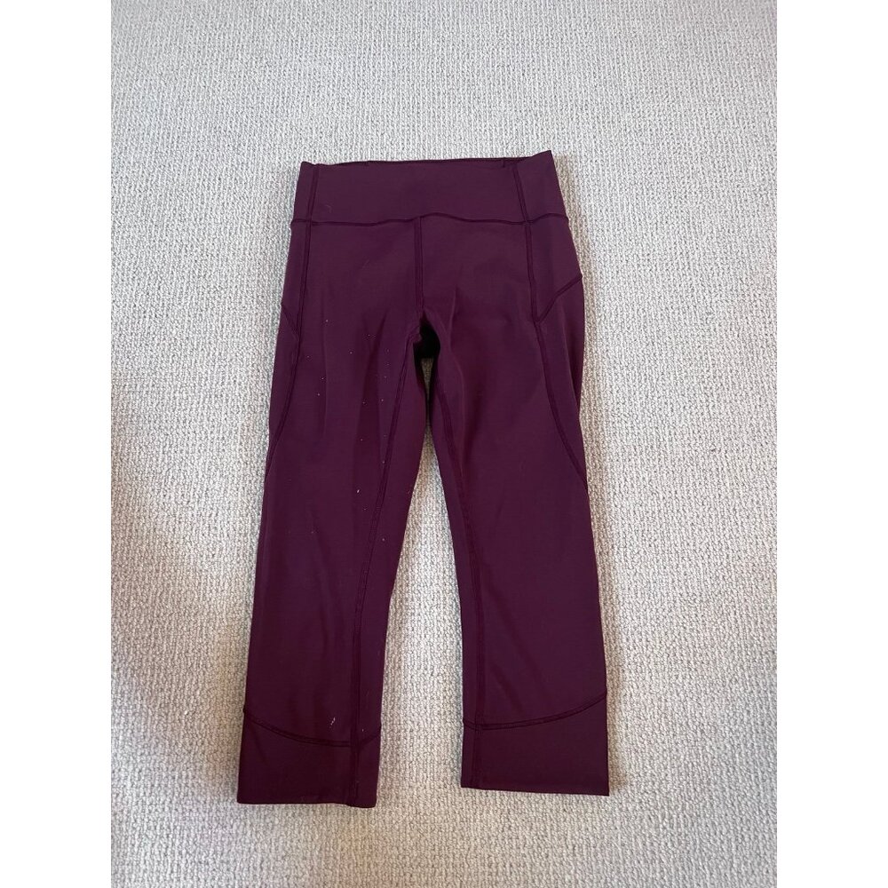 Lululemon In Movement Crop 19”